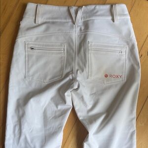 Roxy White Ski Bootcut Pants